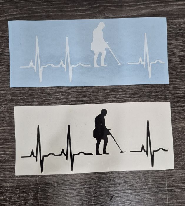 Stickere auto detector metale