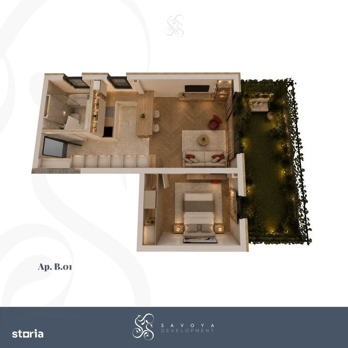 Apartament 2 camere cu grădină. Pret Negociabil — fotografia 1