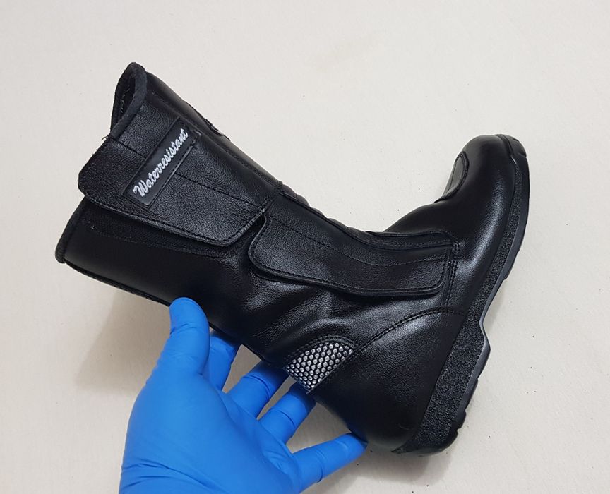 Ghete, cizme moto touring SPRUCE Waterresistant Impraperm Bayer, piele