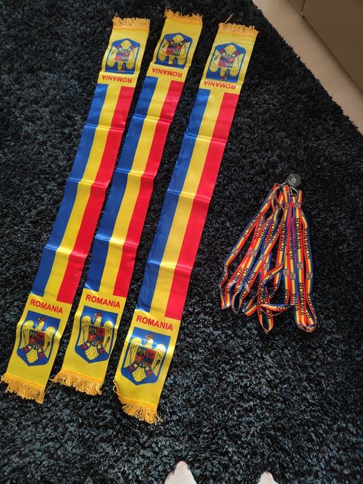 Eșarfă Romania + Șnur Cheie Set Romania Tricolor