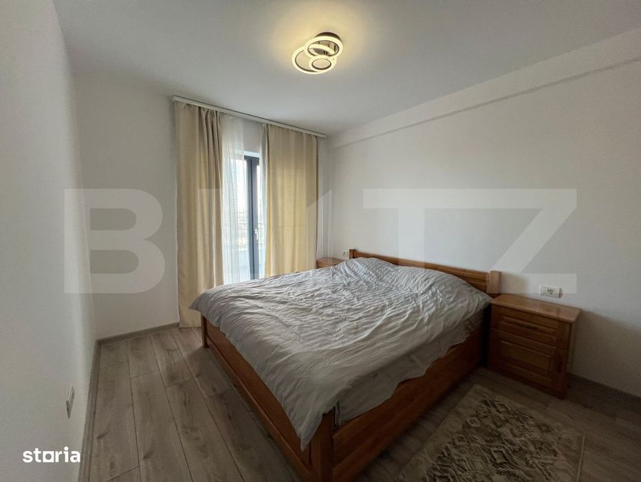 Apartament modern cu terasa de 15 m2 si priveliste panoramica – 58 m