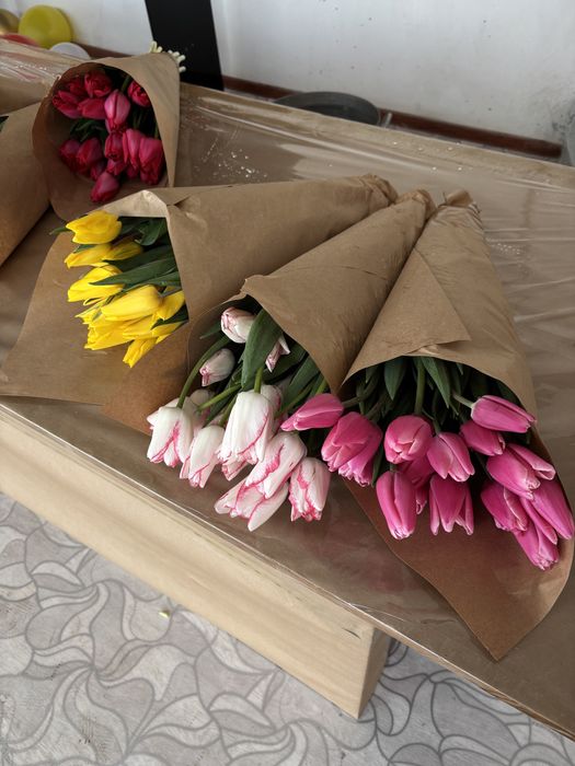 Тюльпаны на 7-8 марта