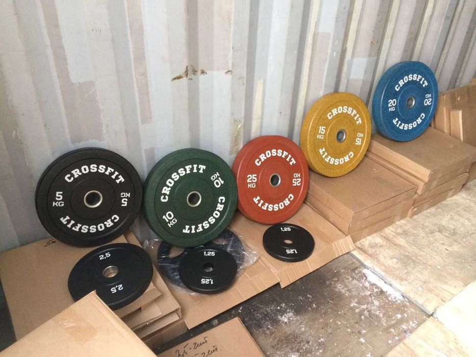 Бамперные диски для кроссфита