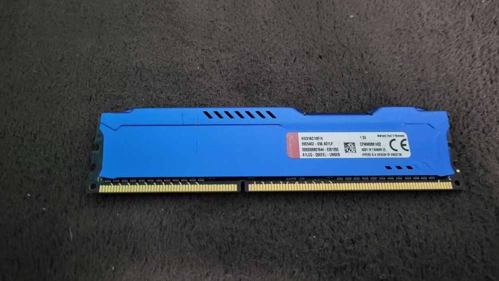 HyperX Fury 4GB DDR3 1600 MHz