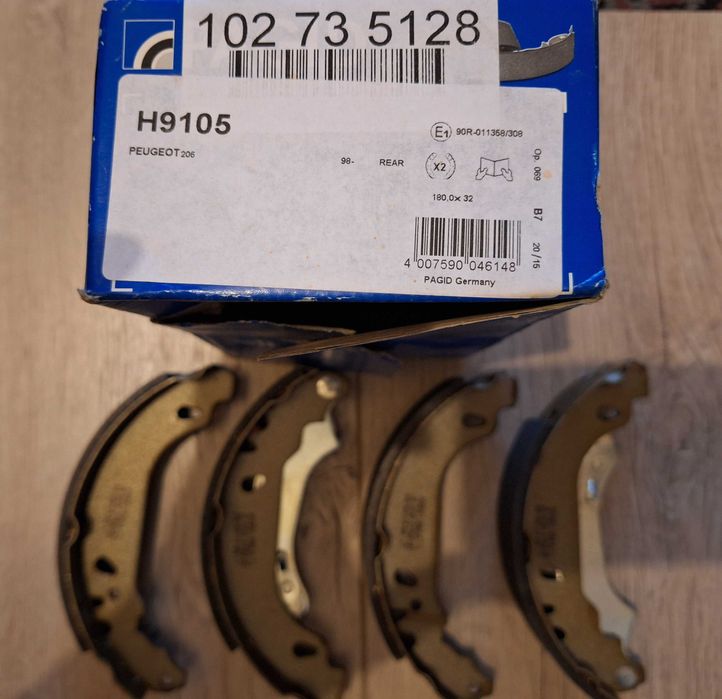 Части Пежо и Ситроен(амортисьори, спирачни апарати и челюсти, тампони)