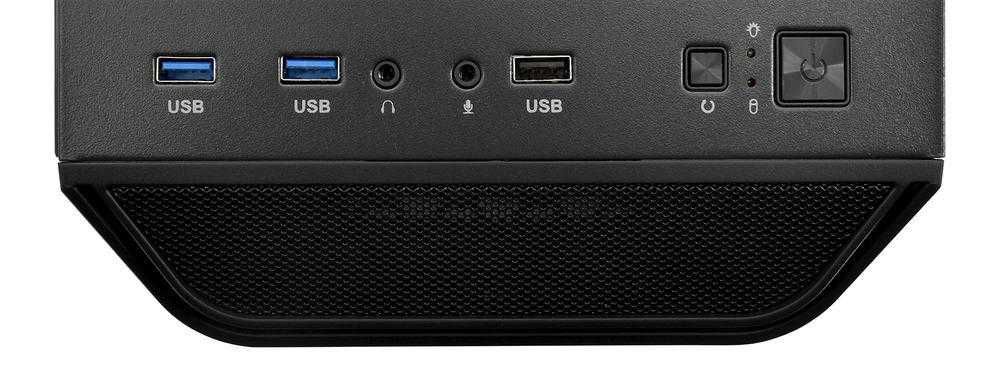 Корпус AeroCool Quantum Mesh, черный, Midi Tower Б/У