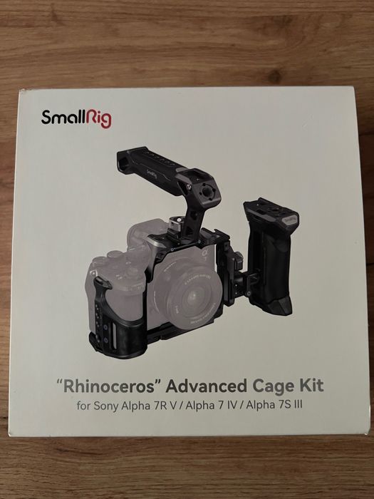 Cage SmallRig Rhinoceros pentru Sony A7V/ A7IV/ A7S III - Pachet complet