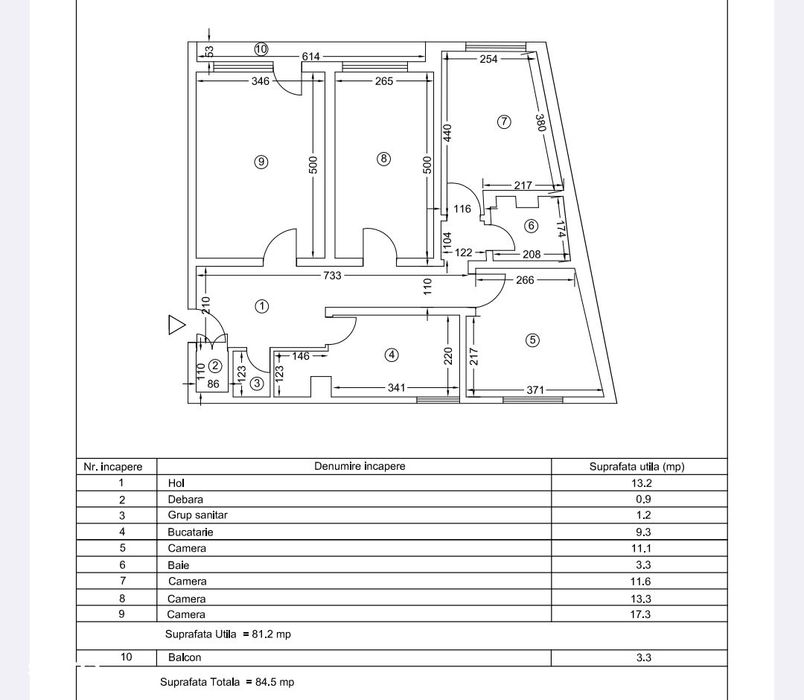 Ocazie Parter pretabil Spatiu 4 dec - piata cireșica 85mp