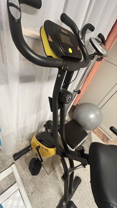 Bicicleta eliptica pliabila