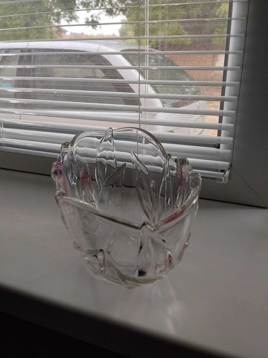 Дълбока фруктиера от кристално стъкло Walther Glas Германия