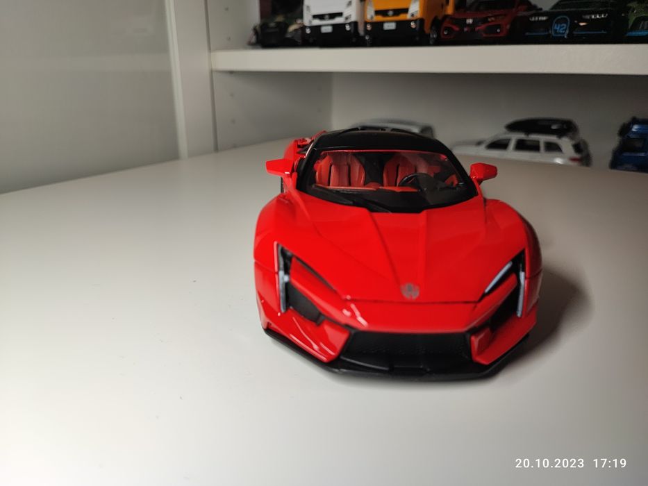 Machetă Lykan Hypersport