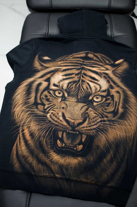 Худи черное с росписью