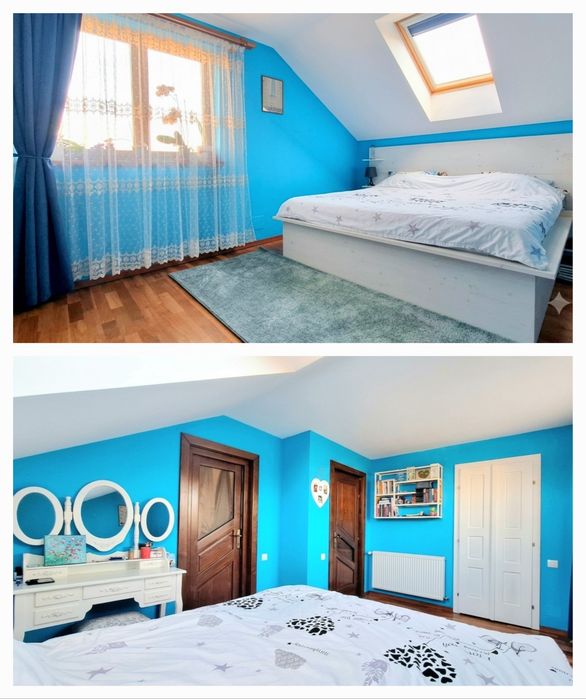 Casa individuala 5 camere, 3 bai, garaj, si beci Chinteni