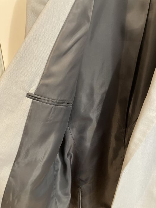 Мъжко светло сиво сако (xxl)