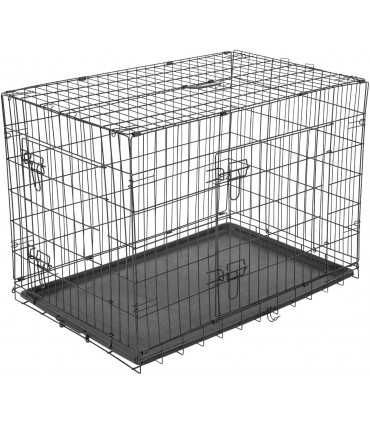 Метална клетка с тавичка 92x57x63cm