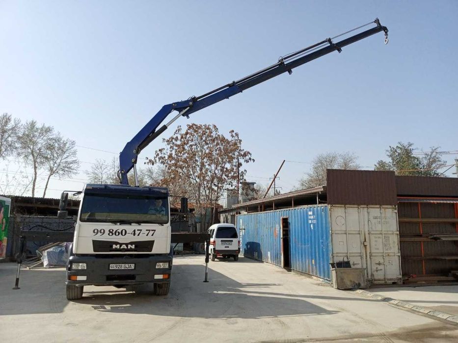 Manipulyator xizmati Услуга манипулятора 6, 5, 3 тонн 10, 12, 19 метр