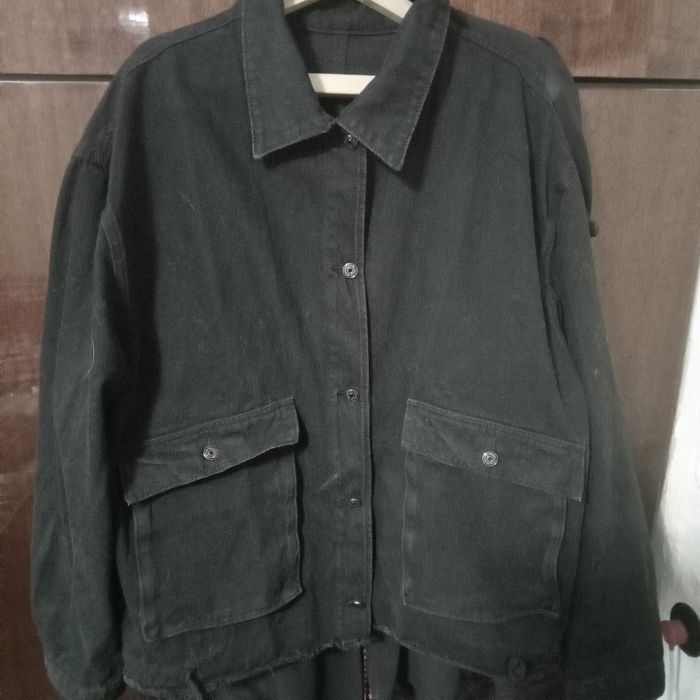 Женская джинсовая куртка ХХХХL