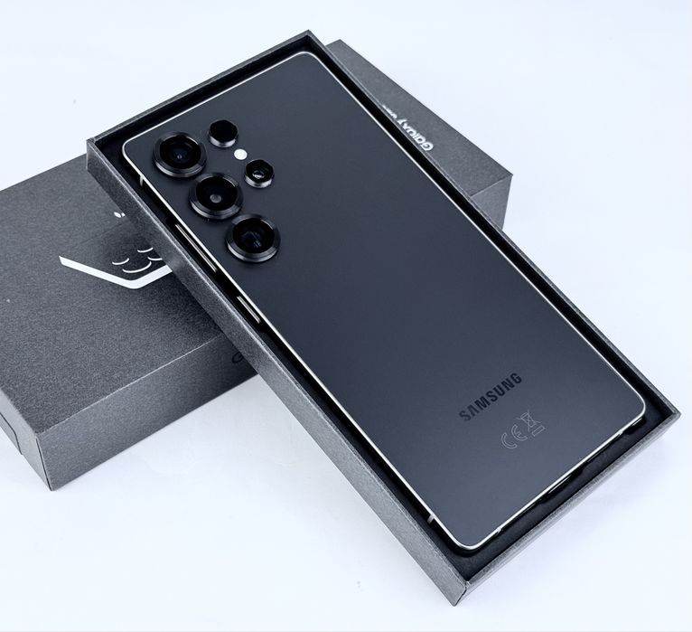 Samsung Galaxy S25 Ultra 5G 256GB 12RAM Black 100% Battery! Гаранция!