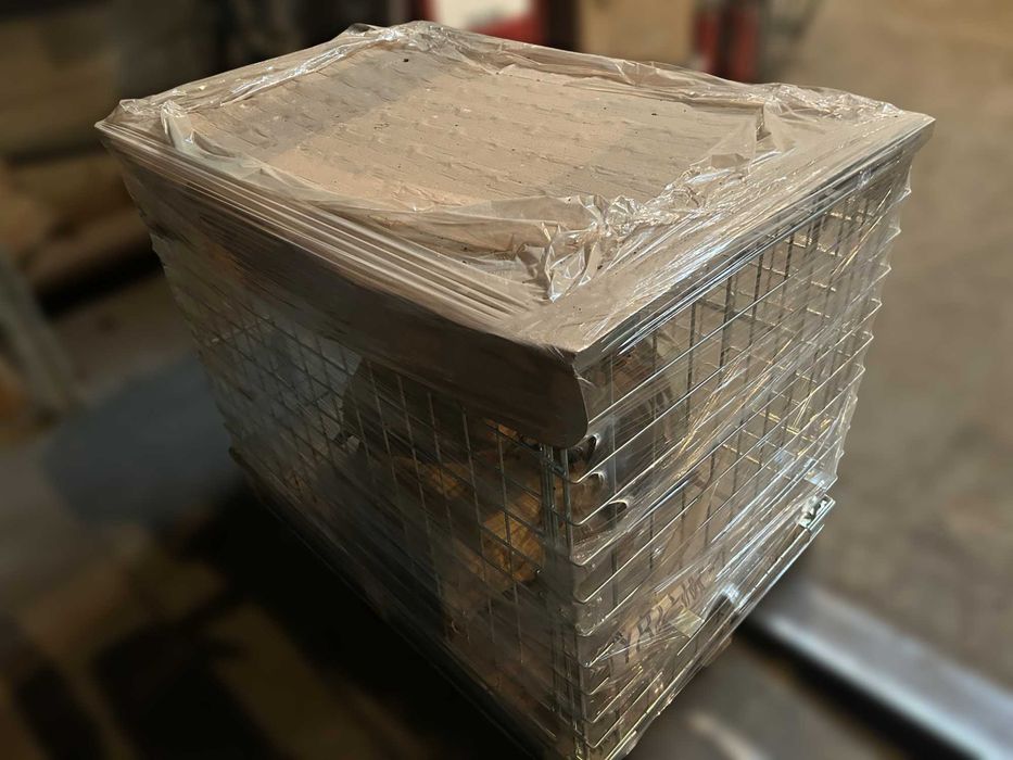 Проволочная корзина на поддон