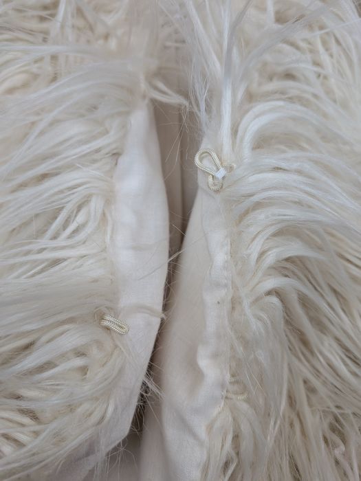Vestă Blană Ecologică Zara Nouă cu Etichetă Iarnă Fete 7-8 ani / XXS