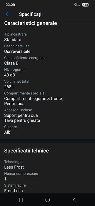 Combina frigorifica Heinner