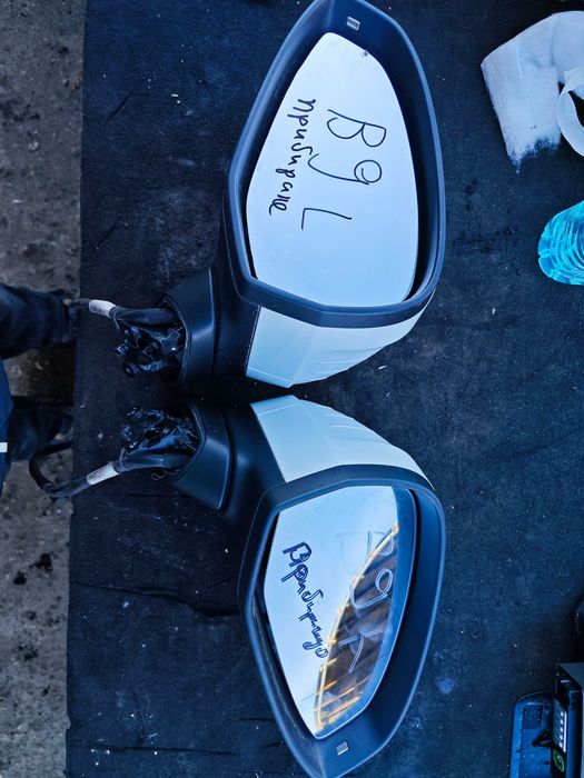 Огледало ляво и дясно огледала Audi A4 B9 2016+ с прибиране