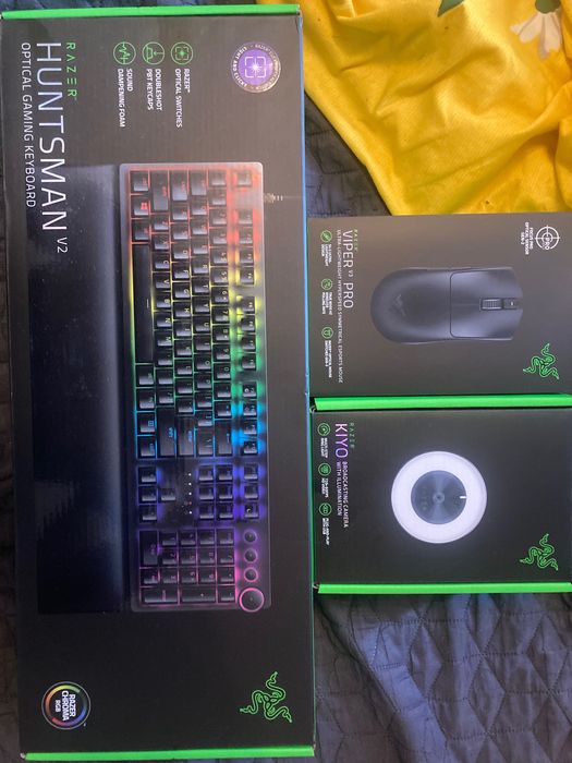 Razer мишка и клавиетура