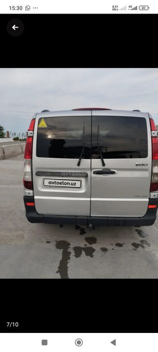 Мерседес бенс вито пропан газ бензин 111матор миневен заводской