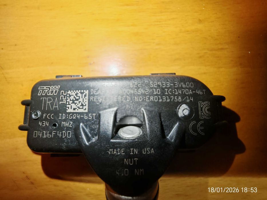 Tpms сензори датчици за налягане в гумите kia hyundai