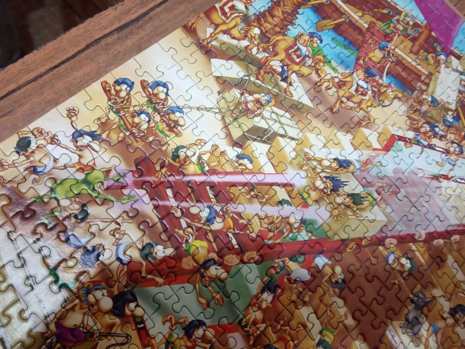 Puzzle 1000 piese D-Toys Cartoon Collection Piramida Egipt