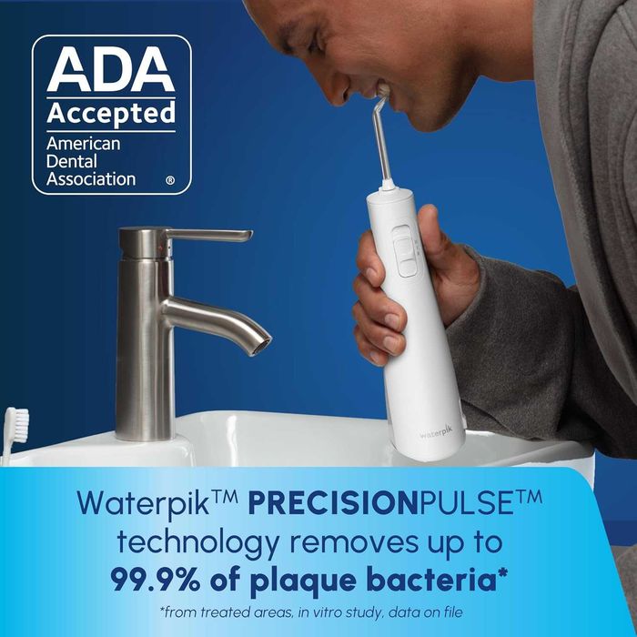 American Irrigator Waterpik Cordless Pulse White WF-20CD013