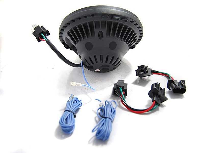 Фарове ЛЕД Jeep Wrangler TJ LJ JK Джип вранглер LED с дневни светлини