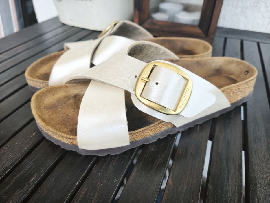 Birkenstock, чехли еко кожа, номер 38