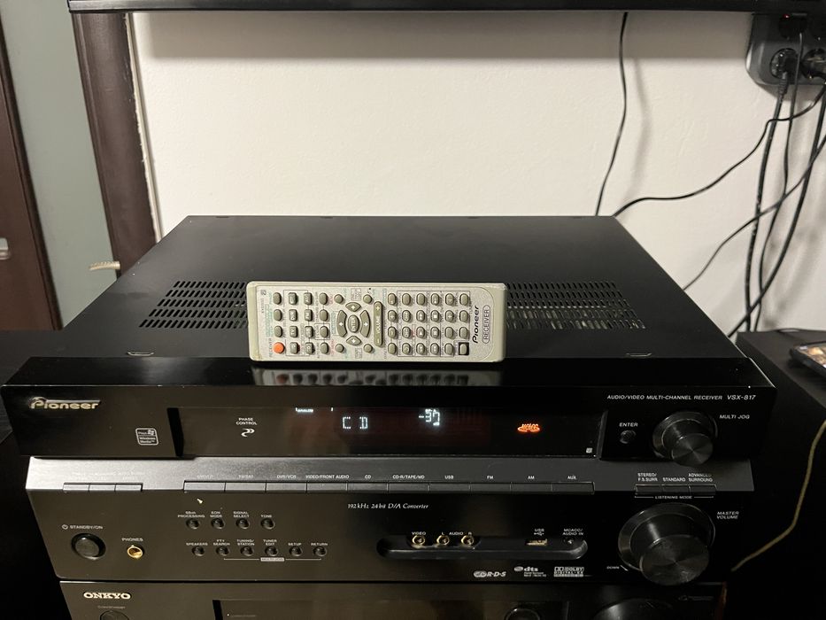 Receiver Pioneer VSX-817 cu telecomana originala