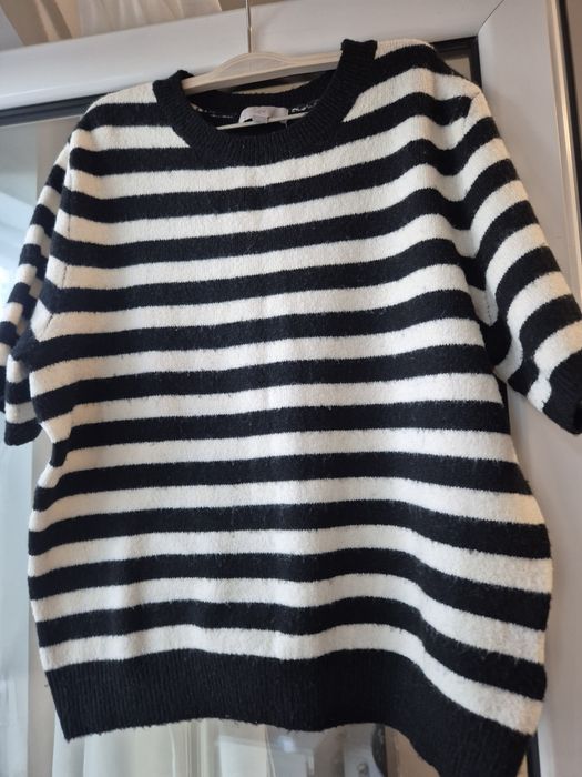 Pulover dama maneca scurta,H&M xl