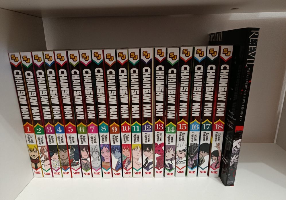 Chainsaw Man Манга 1-18 Volumes(английско издание, Viz Media)