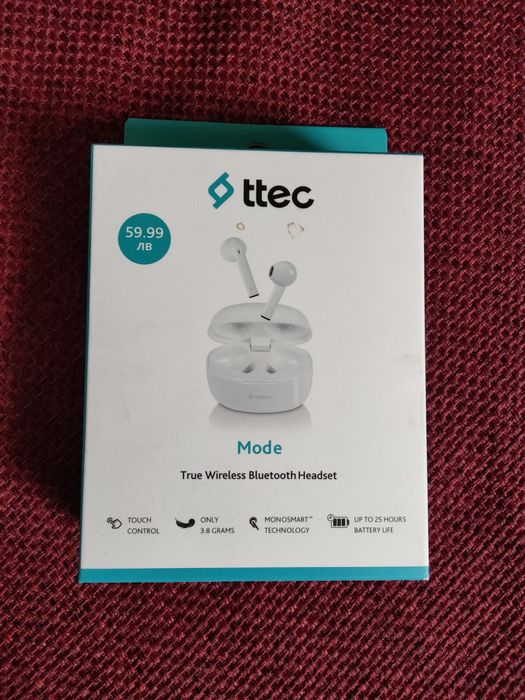 Блутут слушалки ttec