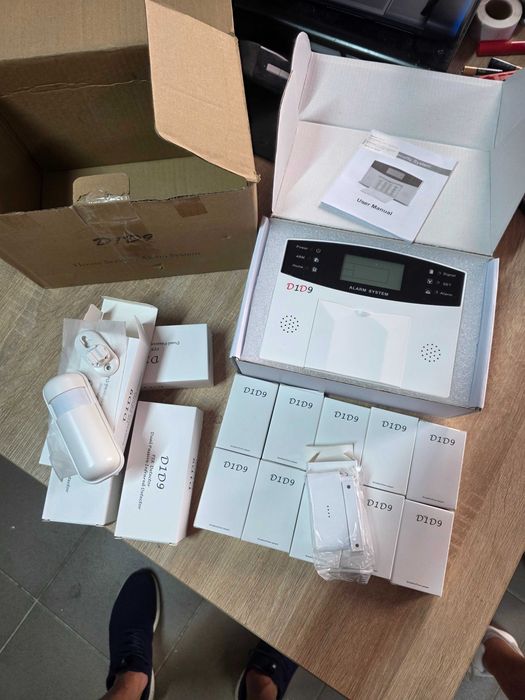 Sistem de alarma wireless GSM pentru acasa, antiefractie pentru securitatea casei