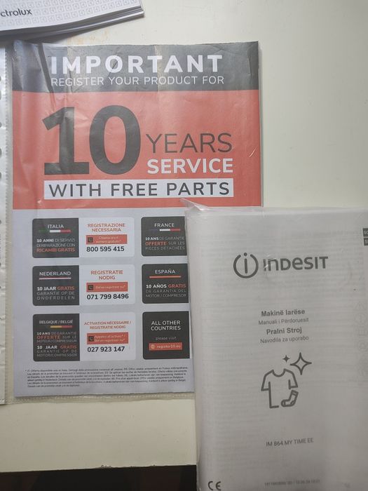 Пералня Indesit IM 864 my time ee