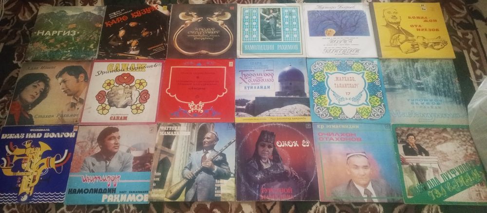 Узбекские и средно азиятские исполнители виниловые пластинка