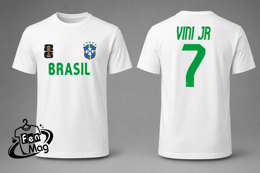Футболна тениска на Бразилия World Cup 2026!Фен тениски BRASIL 2026