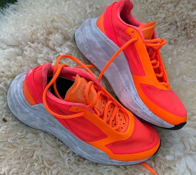 Adidas Stella McCartney уникални оригинални дамски сникърси цвят корал