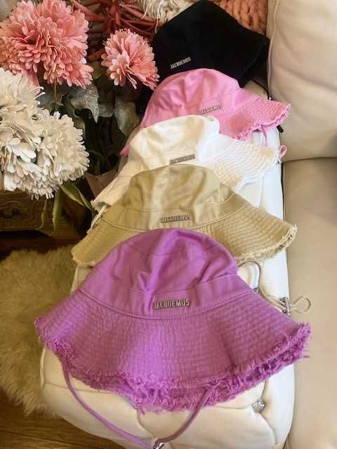 ОРИГИНАЛ шапка JACQUEMUS Le Bob Artichaut bucket hat