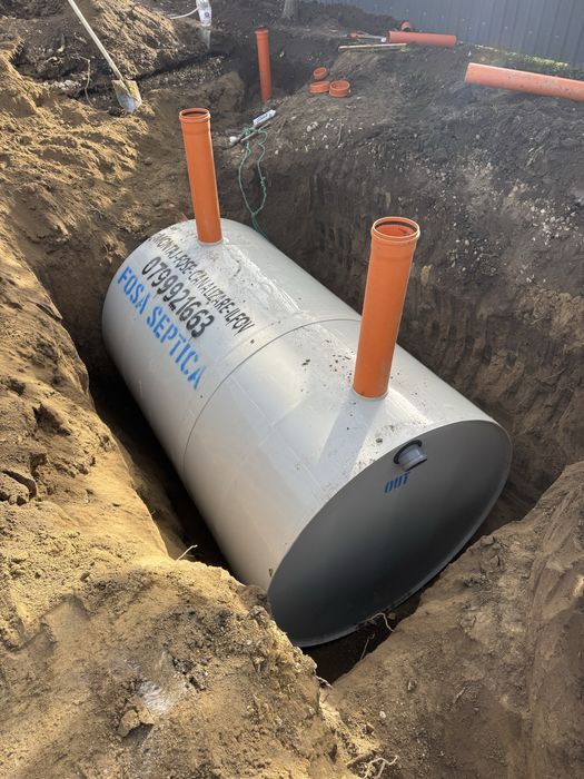 Fosa septica ecologica cu montaj Ilfov Bucuresti Bragadiru Berceni