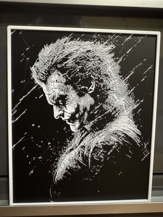 Tablou Joker Batman 20cm - decoratiune in relief 3d