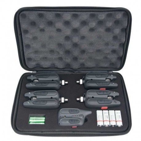 Vând Set Avertizoare Pescuit Baracuda RF1118 (4+1)  (NOU/SIGILAT)