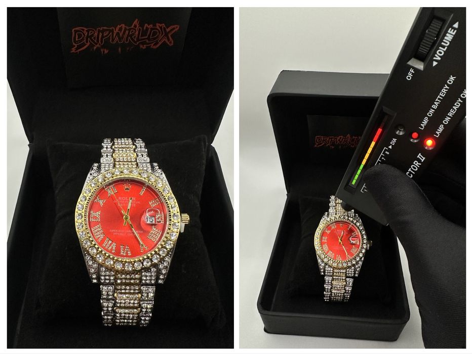 Rolex Datejust 40mm Мойсанит Диаманти Римски Циферблат Различни Модели