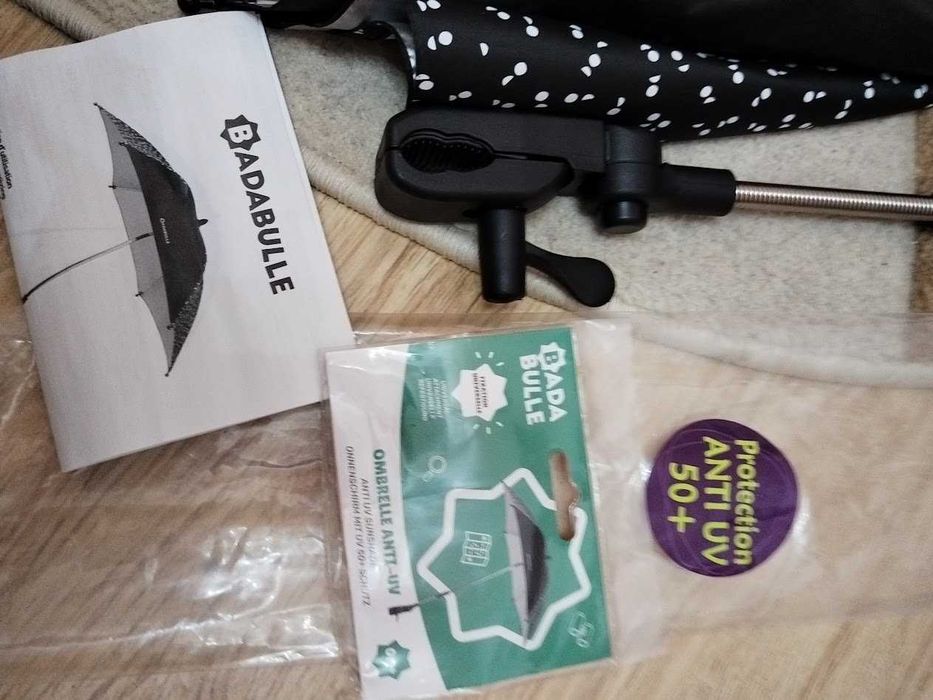 Umbrela carucior copii,anti UV/protectie soare,marca Badabulle.