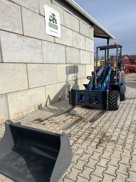 Încărcător electric V-Tech 606 - ridica 1100 kg  + Atasamente (Nou) + Video