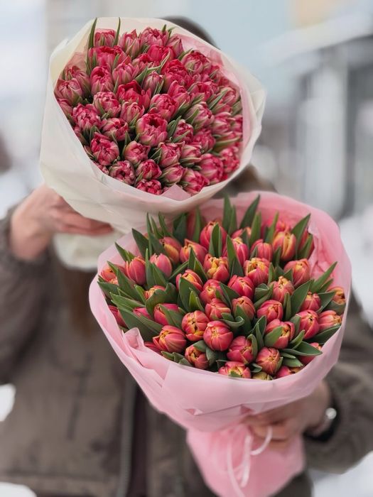 Тюльпаны по 690тг